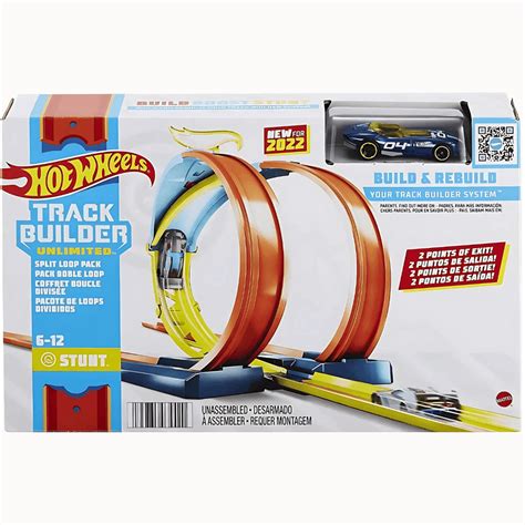 Hot Wheels Track Builder Conjunto De Loop GLC87 Mattel Shopee Brasil