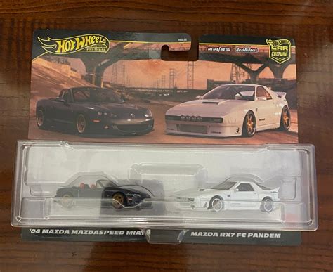 Hot Wheels Premium Pack Mazdaspeed Miata I Mazda Rx Fc Pandem D Browa Tarnowska Kup Teraz