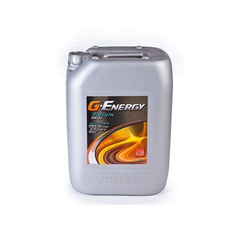 Масло G-Energy F Synth 5W-30 (20л) FCA ОЗСМ: цена, описание, отзывы