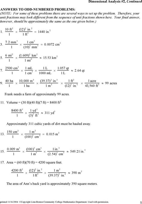 Dimensional Analysis Worksheet Chemistry – E Street Light