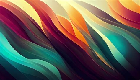 Premium Photo Rainbow Blend Background Layers Abstract Gradient