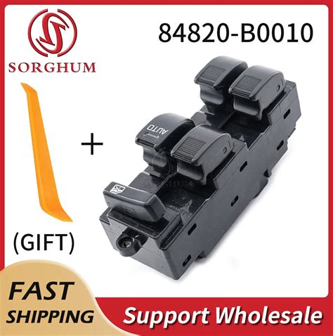 Sorghum B Right Regulator Power Window Switch Master Button