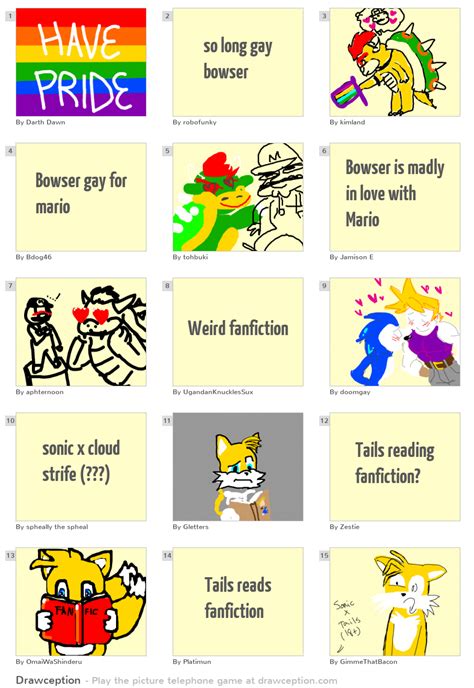So Long Gay Bowser Drawception