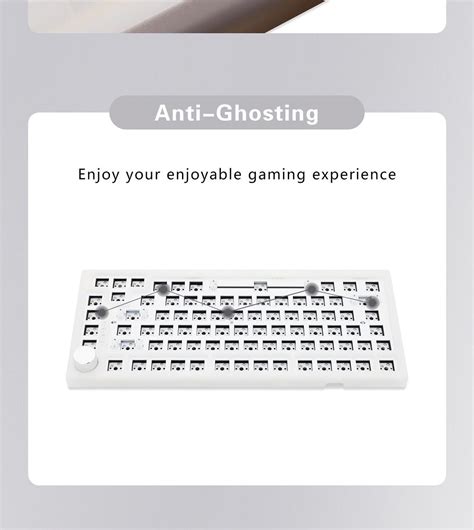 Feker Ik Pro Mode Wireless Gasket Mechanical Keyboard Kit Black Blue Hot Swappable