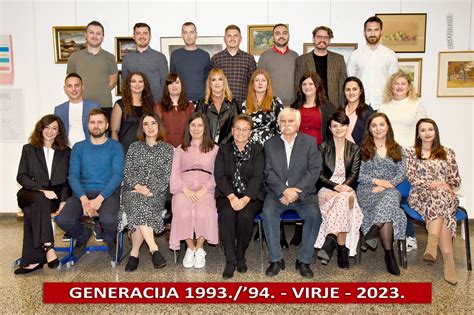 Generacija Virovaca Proslavila 15 Obljetnicu Male Mature