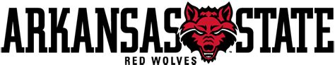 Arkansas State Red Wolves Logo Secondary Logo Ncaa Division I A C