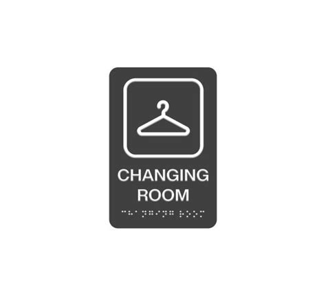 Shop Ada Changing Room Braille Sign And Get 20 Off Bannerbuzz