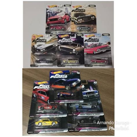 Jual Hot Wheels Fnf Premium Rewind Motor City Muscle Jdm Nissan Skyline Ford Chevy Nova Buick