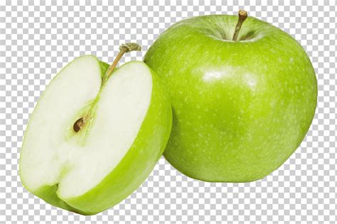 Manzana Verde Manzana Alimentos Naturales Comida Granny Smith Png