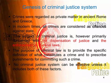 Role Of Police In Criminal Justice System Ppt