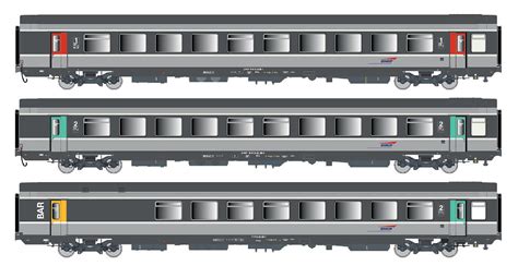 Rainer Modellbahnen Ls Models Er Set Personenwagen Vtu Sncf