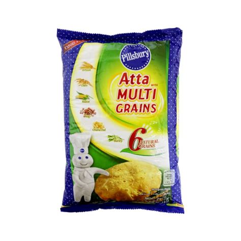 Pillsbury Atta Multigrains Flour 1 Kg Shopee Malaysia