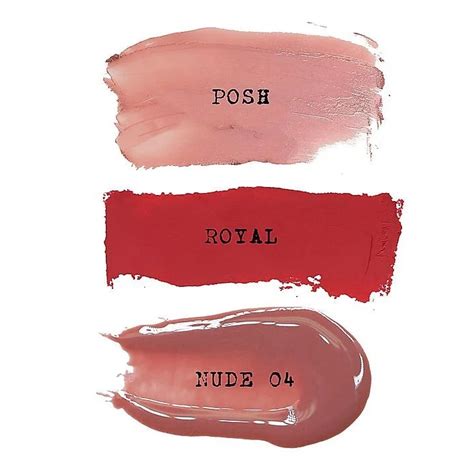 Комплект молив и балсам за устни Nudestix Nude Red Hot Lip Royal ml Posh ml Nude