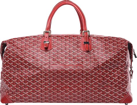 Goyard Red Boeing 55 Bag Inc Style