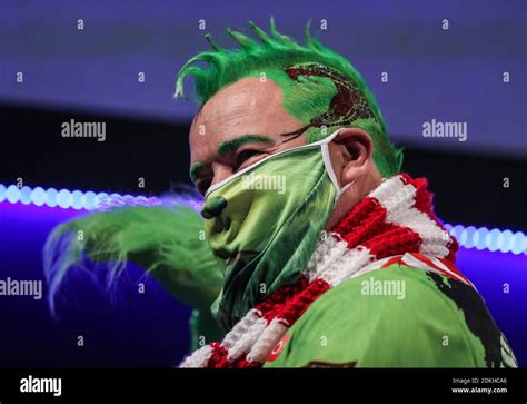 Peter Wright In Action During Day One Of The William Hill World Darts