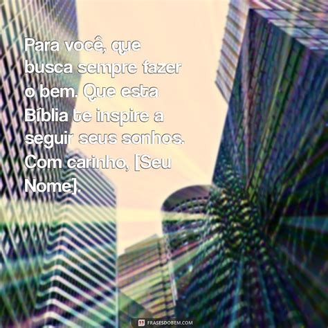 Dedicatória Para Escrever Na Bíblia - Como Escrever uma Dedicatória Memorável para Presentear sua Bíblia ...