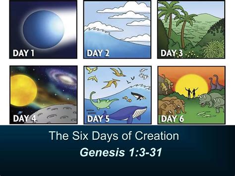 Genesis 01 six days of creation | PPT