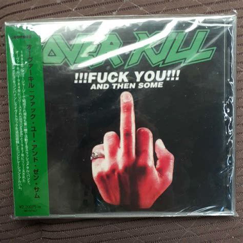 Yahoo オークション 未開封 スラッシュ overkill fuck you and then