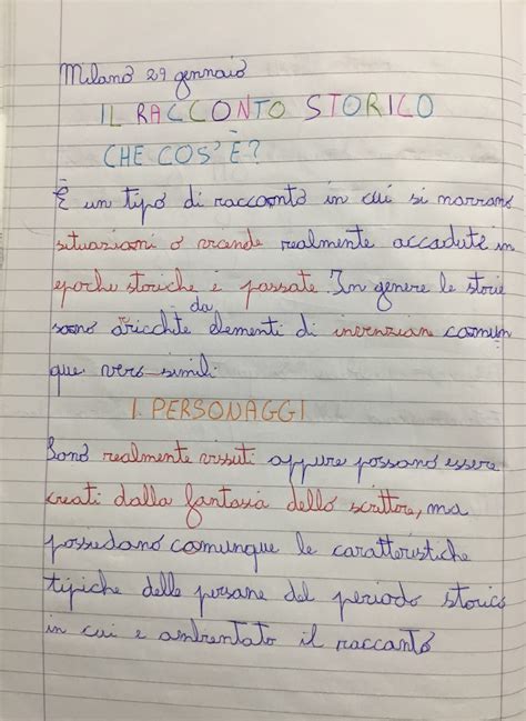 RACCONTO STORICO | Blog di Maestra Mile