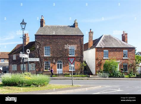 Period Houses Castle Square Benson Oxfordshire England United