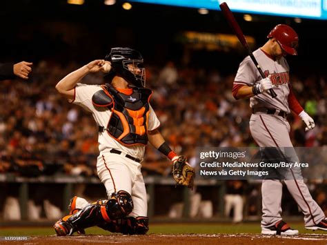 San Francisco Giants Andrew Susac Throws Back To The Pitchers Mound