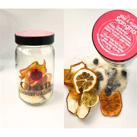 Rich and Fruity Sangria Infusion Favor 8oz. - Craft Cocktail Infusions