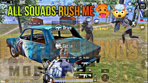 Last Zone Fight All Squads Rush Me 🥵🤯bgmi Youtube