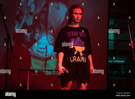 May Th Zagreb Croatia Pussy Riot A Russian Feminist Protest Band Performing As Part