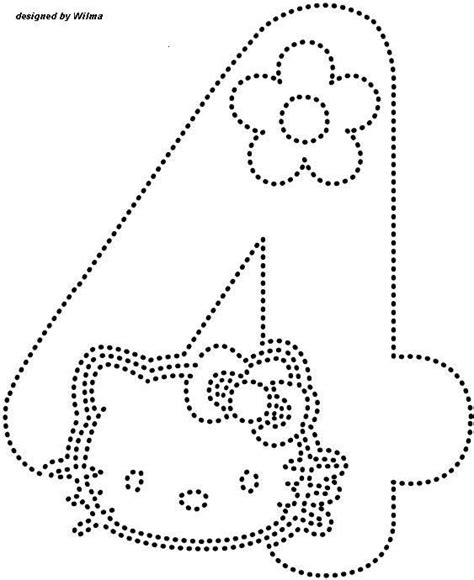 fun  kitty number tracing worksheet