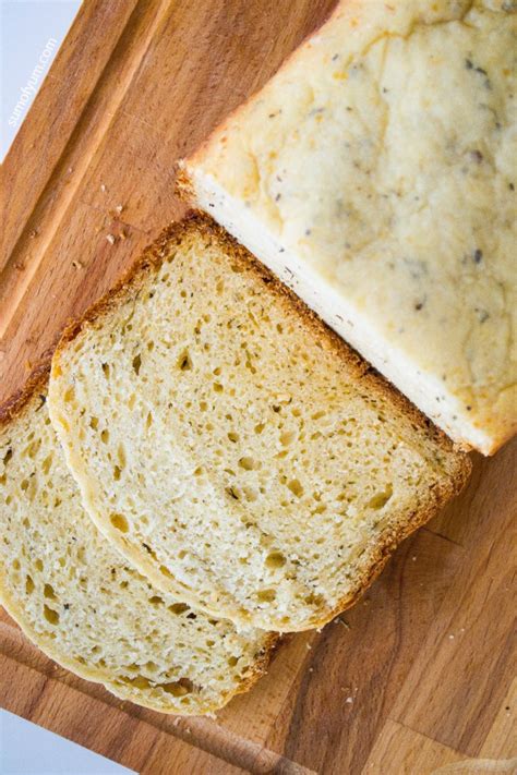 Bread Machine Parmesan Garlic Bread Recipe Sum Of Yum