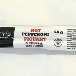 Mcsweeneys Hot Pepperoni Stick G Boreal Ventures Canada