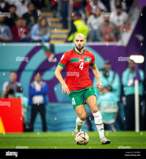 Doha Qatar 14th Dec 2022 Sofyan Amrabat Marokko France Morocco