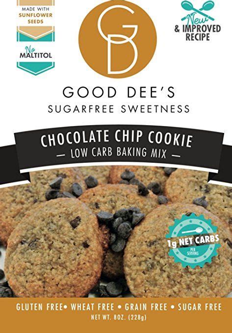 Good Dee S Chocolate Chip Cookie Mix Keto Baking Mix Dairy Free Soy Free Imo Free Low