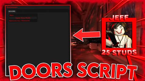 Super Hard Mode Doors Script Gui Hack Auto Win Anti Jeff