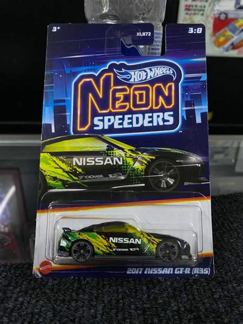 Hot Wheels Neon Speeders Nissan GT R R Lazada