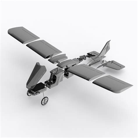 Ranger Mini 3d Printed Rc Trainer Plane Craycle Hobby