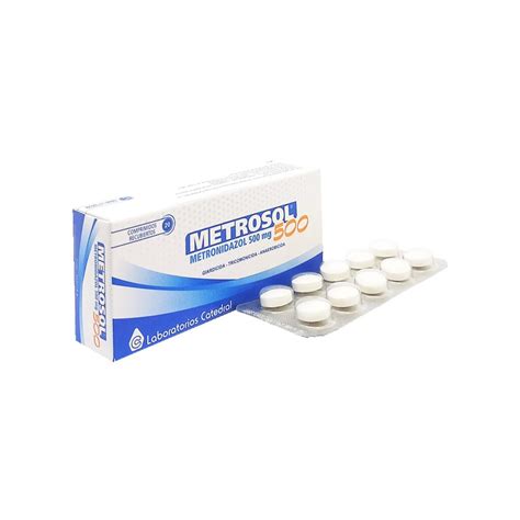 Metrosol 500 Mg Caja X 20 Comp Rec Farmatotal