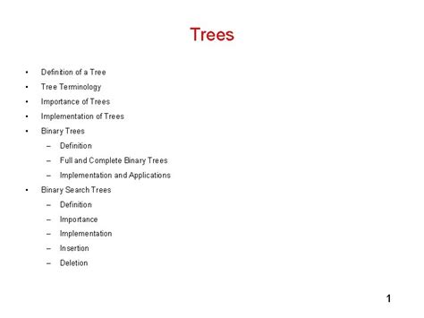 trees definition   tree tree terminology importance