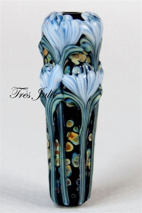 pin  laryn henson  lampwork beads vessels handmade lampwork