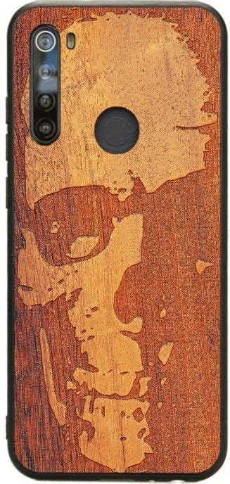 Forestzone Drewniane Etui Xiaomi Redmi Note T Czaszka Imbuia Etui Na