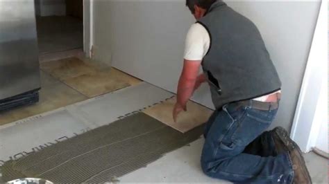 Installation Of Porcelain Tile Floor Flooring Ideas