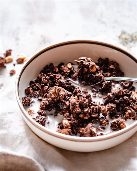 Healthy Chocolate Granola Recipe Oil Free The Banana Diaries