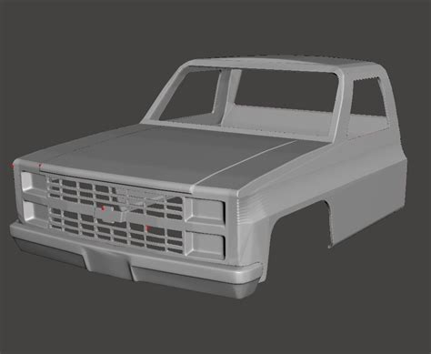 Archivo Stl Chevy Silverado 1985・modelo Para Descargar Y Imprimir En 3d・cults