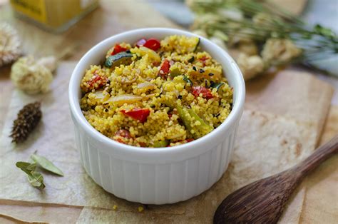 Cusc S Con Verduras Al Curry Una Receta Sin Carne F Cil Vegetariano