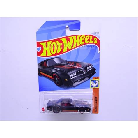 Hitam Hot Wheels Pontiac Firebird T A Black Shopee Malaysia