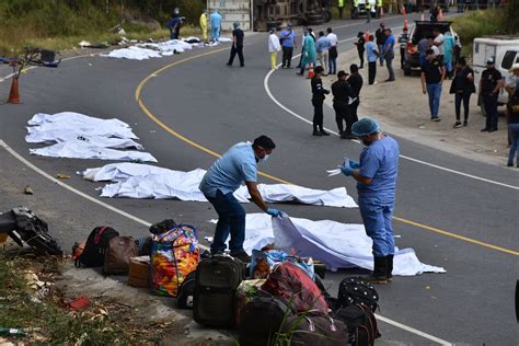 Guatemala bus crash kills at least 20 people : r/worldnews