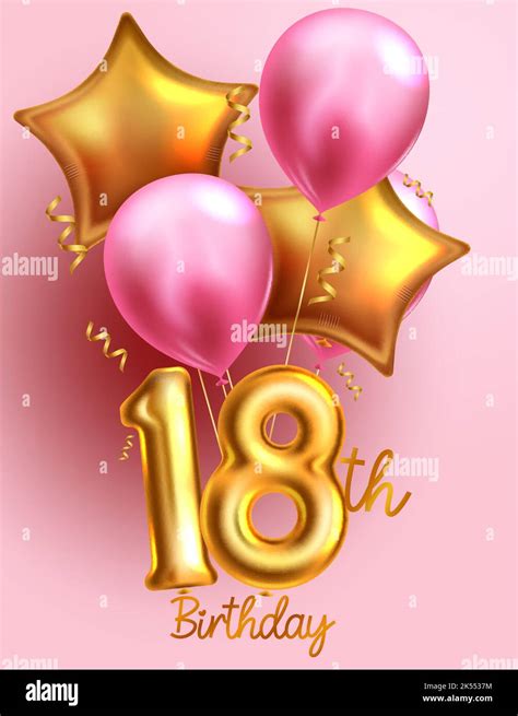 geburtstag  ballon vektor poster design alles gute zum