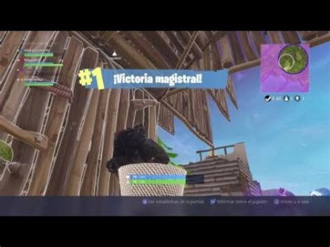 Vaya Victoria Magistral En Escuadron Fortnite Ps Youtube