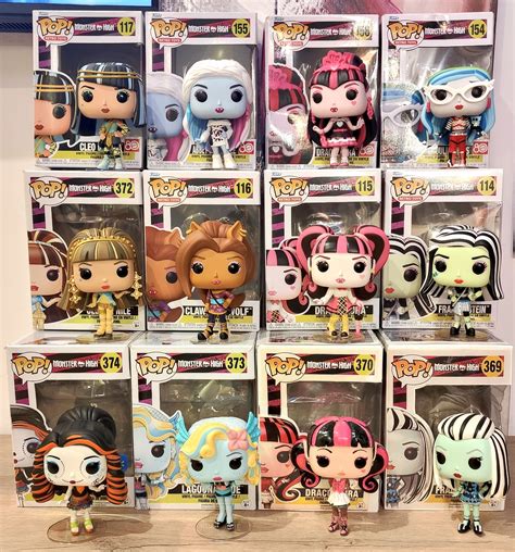 All my Funko Pops Monster high 2016, 2023, 2025 in 2025 | Monster high