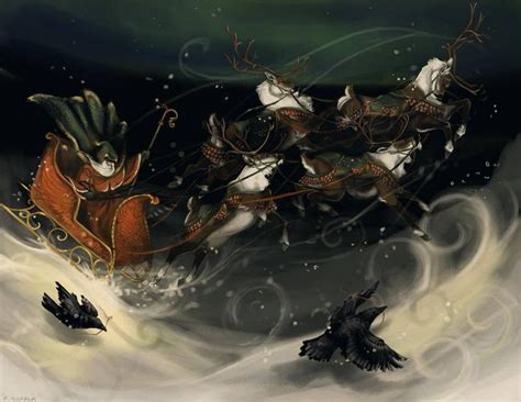 Призрачные всадники в небе Йоля | Yule, Pagan christmas, Winter solstice
